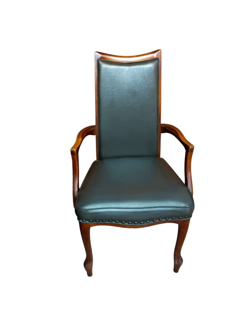 アンティーク　ヴィンテージアームチェア ダイニングチェア　猫脚