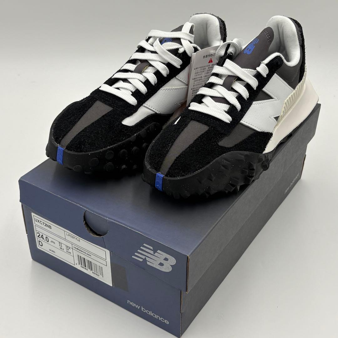 【新品】New Balance UXC72NB 24cm モノトーン スニーカー