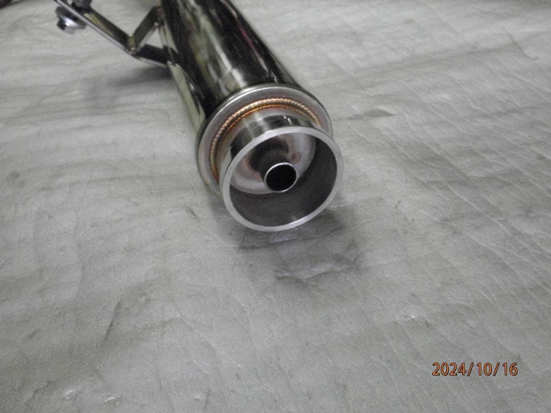 レッツ4 用ウィルズウィンロッドサイレンサーマフラー アドレスV50 レッツ５