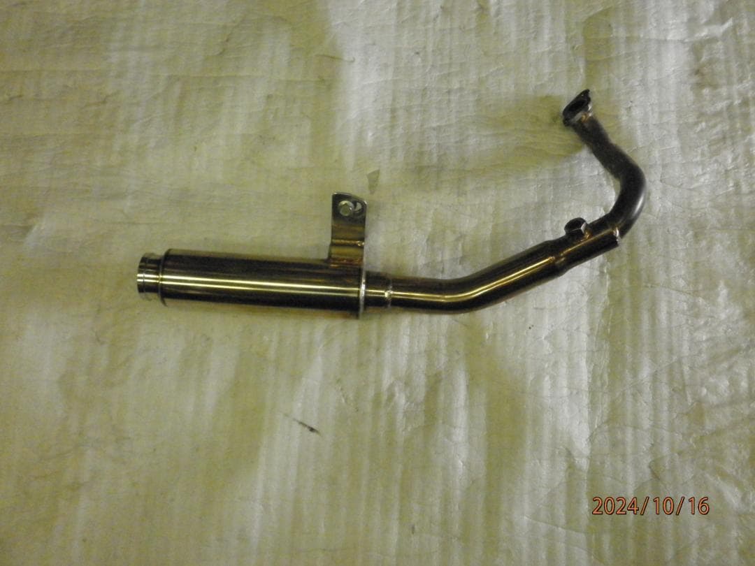 レッツ4 用ウィルズウィンロッドサイレンサーマフラー アドレスV50 レッツ５