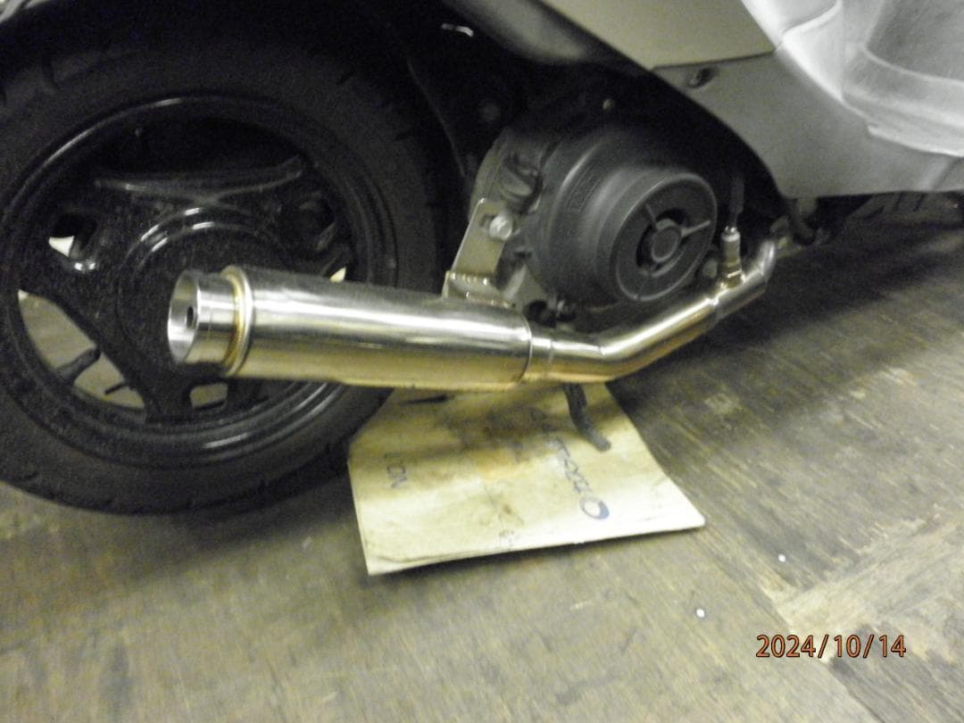 レッツ4 用ウィルズウィンロッドサイレンサーマフラー アドレスV50 レッツ５