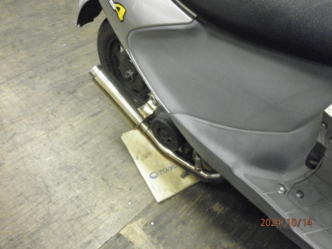 レッツ4 用ウィルズウィンロッドサイレンサーマフラー アドレスV50 レッツ５