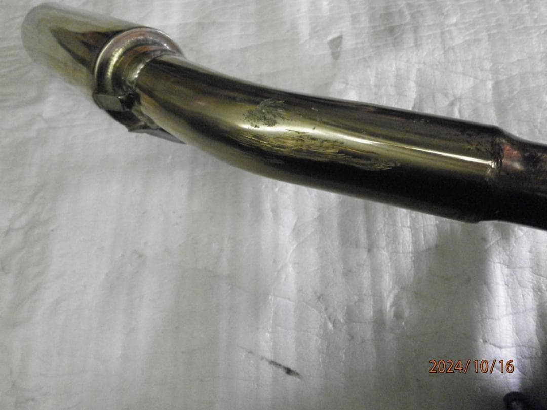 レッツ4 用ウィルズウィンロッドサイレンサーマフラー アドレスV50 レッツ５