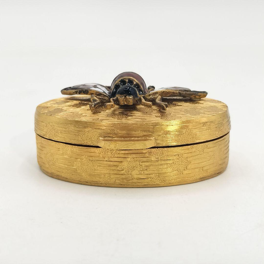 希少 Christian Dior 蜂 BEE ジュエリーケース 小物入れ