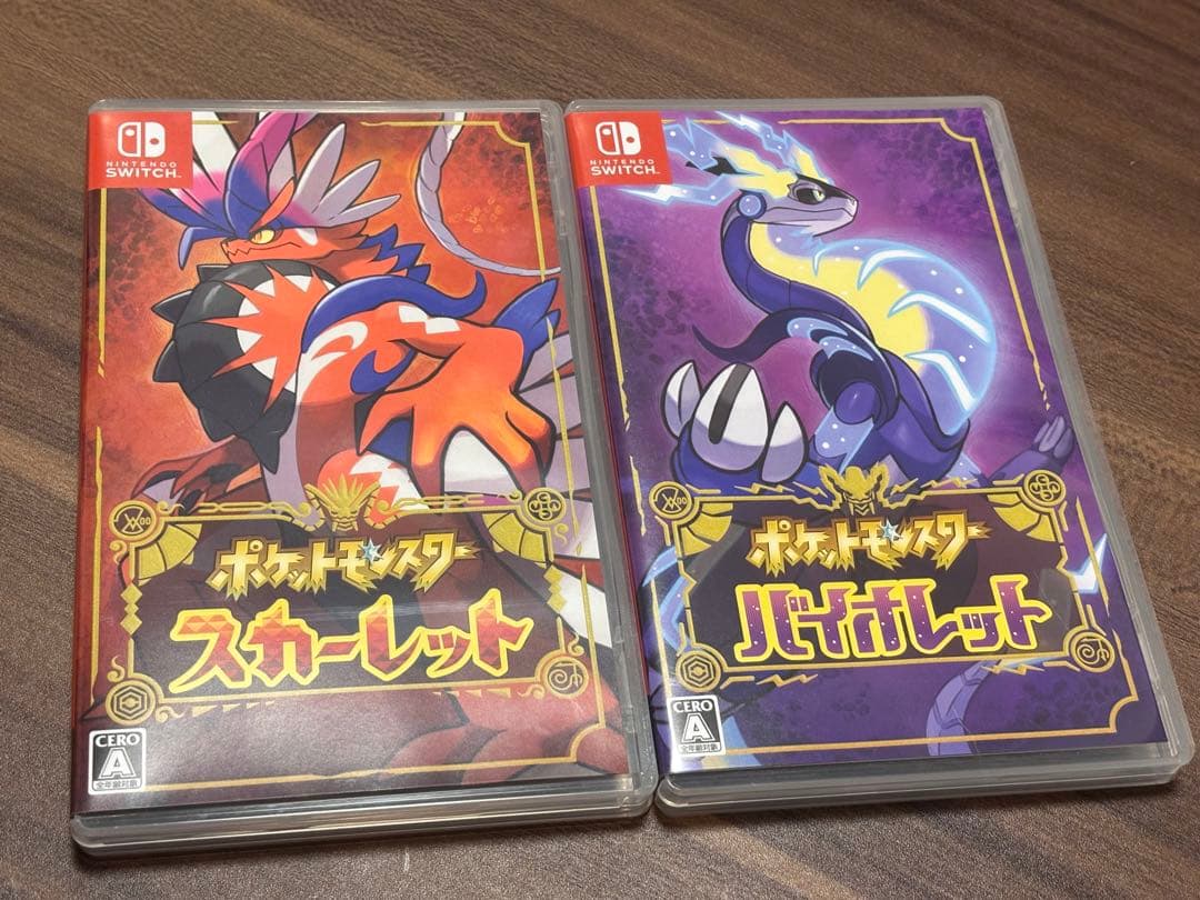 ポケモンゲーム バイオレット と スカーレット