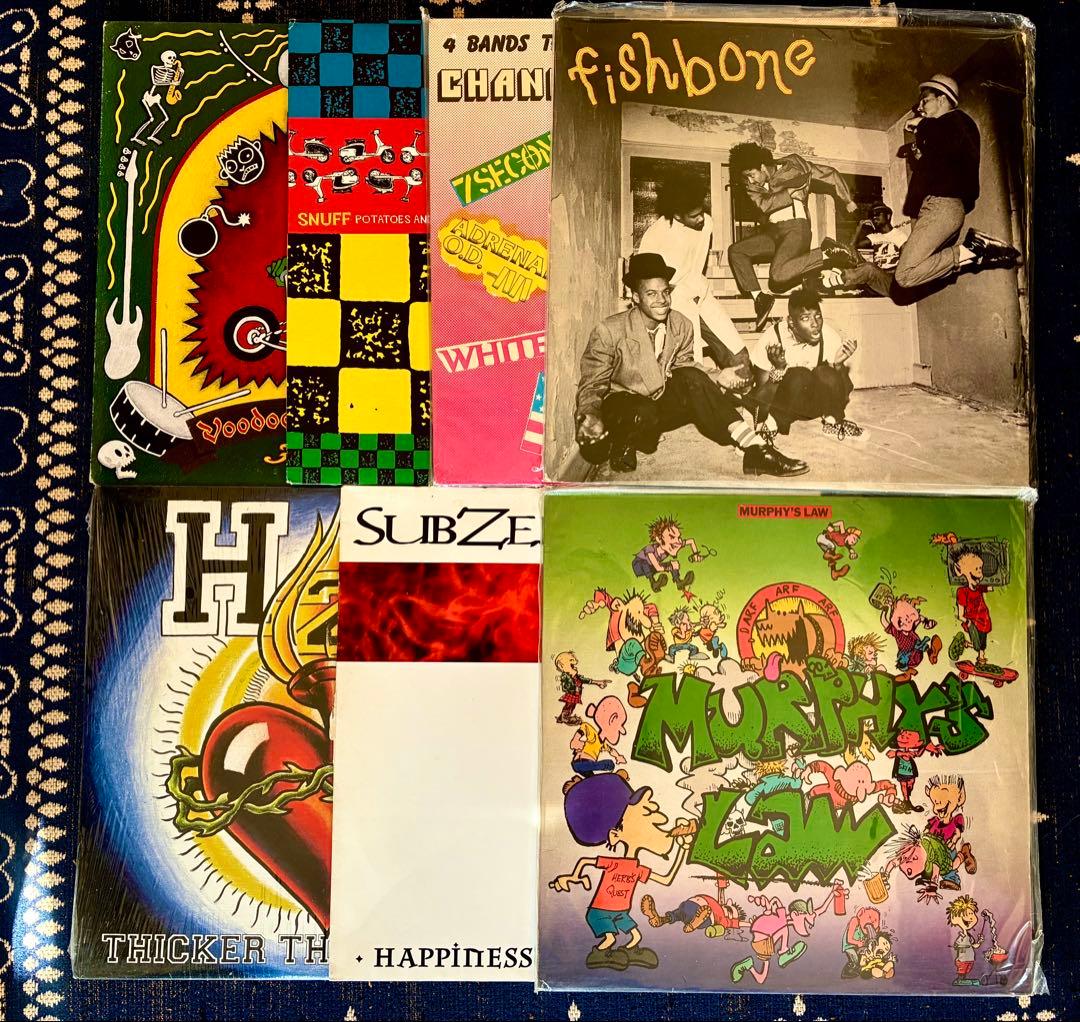 パンク ハードコア レコード7枚セット H2O MURPHY'S LAW