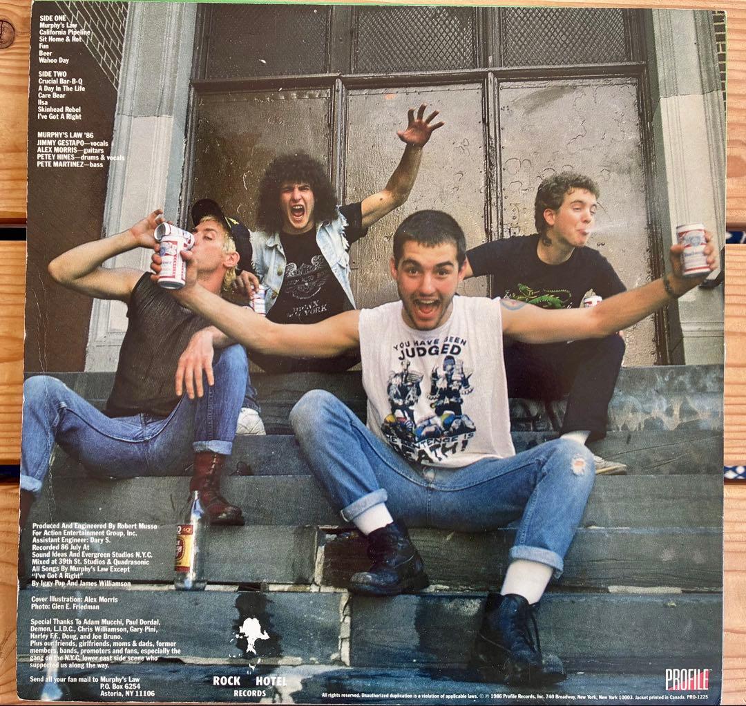 パンク ハードコア レコード7枚セット H2O MURPHY'S LAW