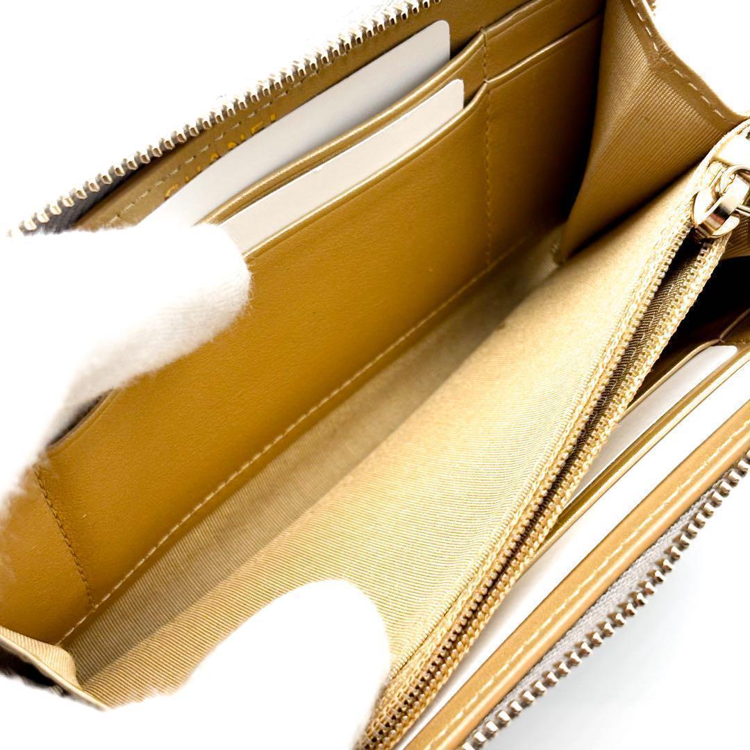 【超極美品✨】シャネル 財布 マトラッセ ラウンドジップ ミディアム