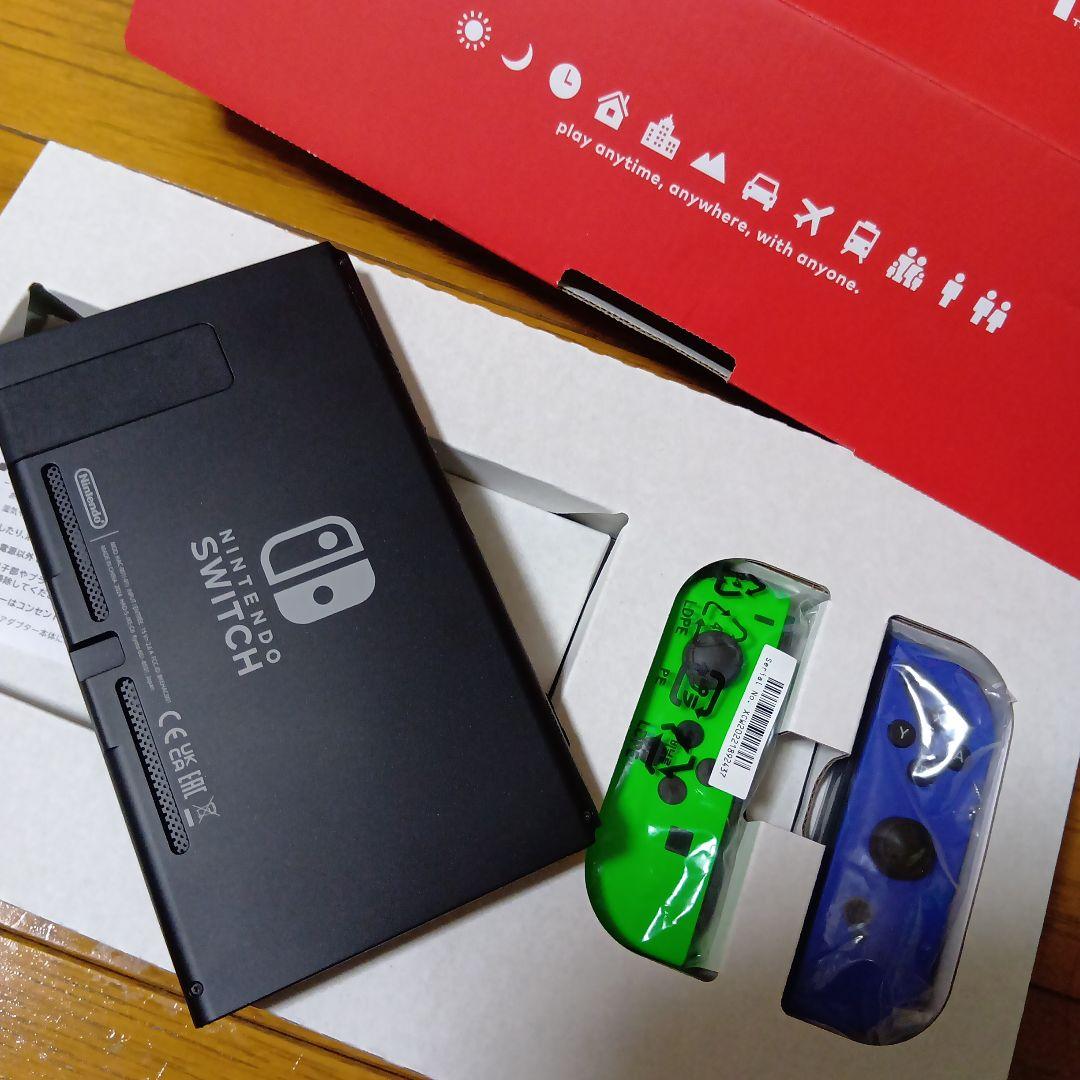 Nintendo Switch 本体 グリーン/ブルー付属品欠品なし箱入り