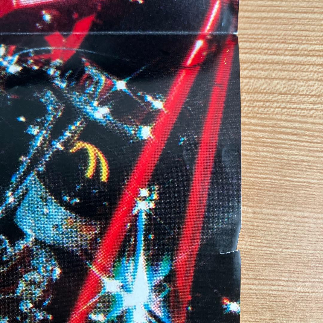 キッス　LPレコード　地獄のロック・ファイアー　ポスターとシール付き