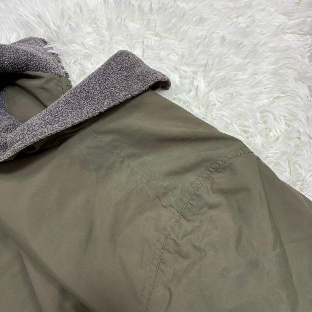 エルエルビーン ウォームアップジャケット ミリタリージャケット ボア カーキ