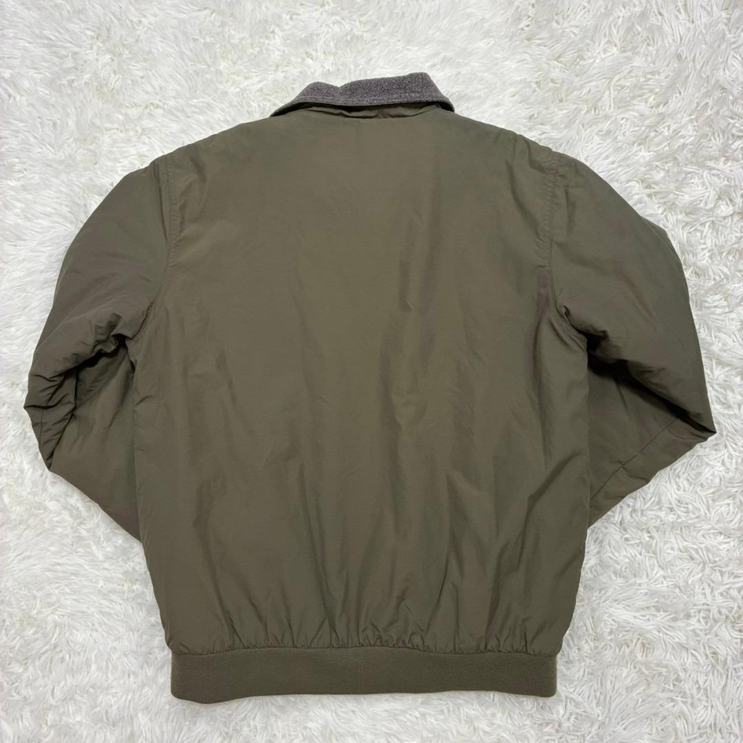 エルエルビーン ウォームアップジャケット ミリタリージャケット ボア カーキ