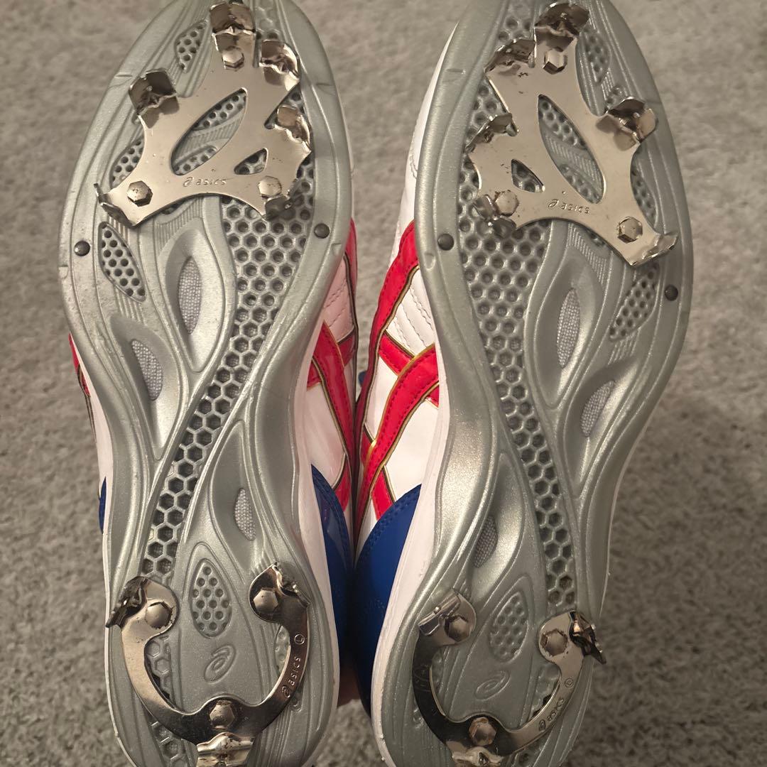 最終値下げ☆美品☆アシックス　野球スパイク　オーダー