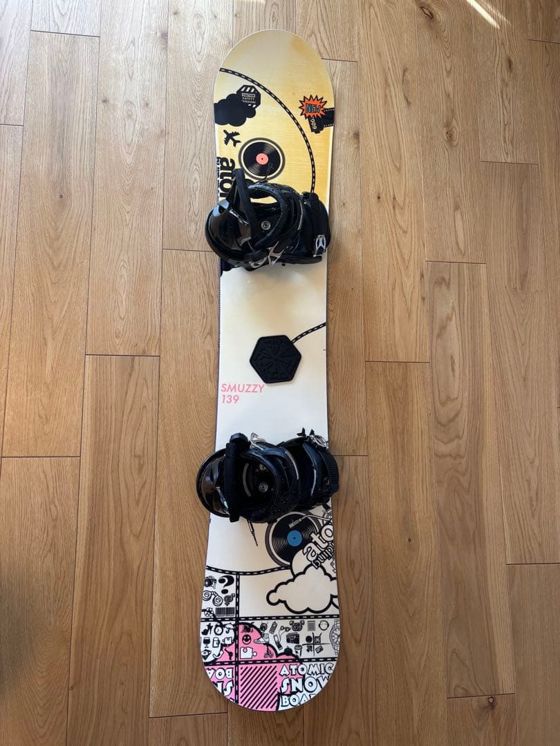 atomic スノーボード ビンディング付 ／訳ありブーツ無料！（希望者）