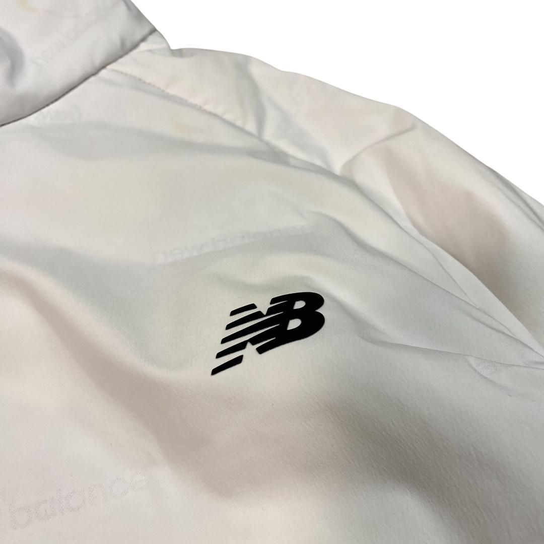 ニューバランス ゴルフ フルジップ ダウン ジャケット 7 ホワイト メンズ