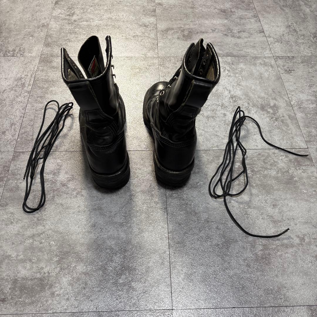 redwing ロガーブーツ　ブラック　ヴィンテージ　アメカジ　オールブラック