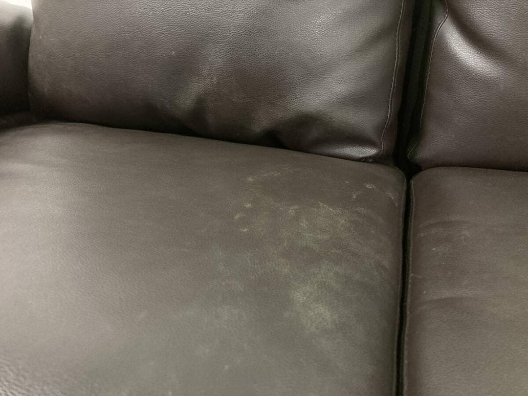 ローソファ 3人掛け ソファ 三人掛け フロア ダークブラウン ヴィンテージ風