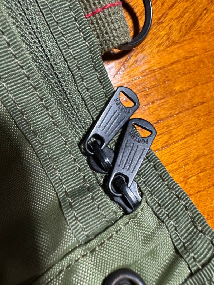 極美品 PORTER バズリクソンズ コラボ 別注 三つ折り財布 ウォレット