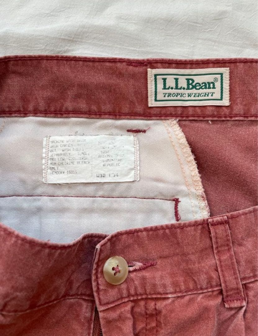 90s エルエルビーン　良フェード　ワークパンツ