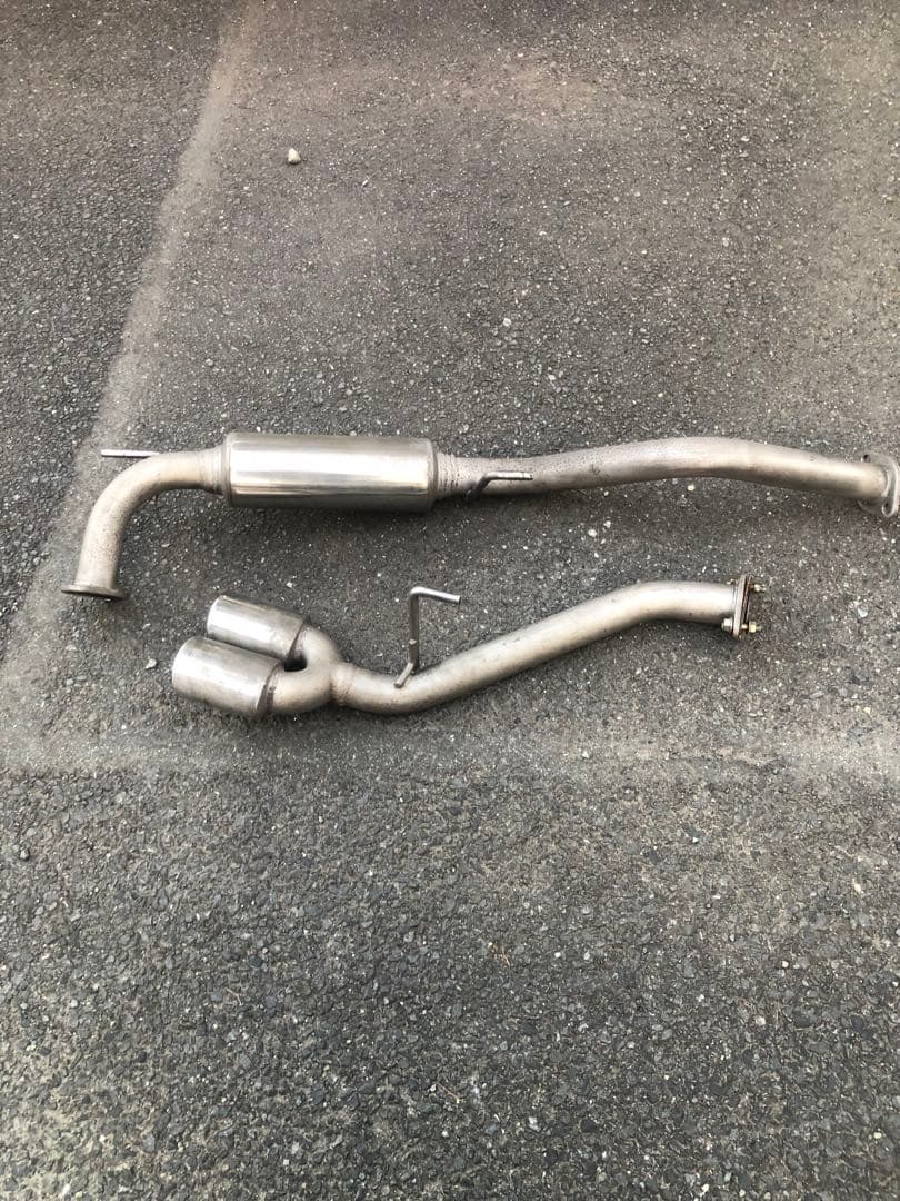 サクシード　プロボックス50系デュアルエンド マフラー