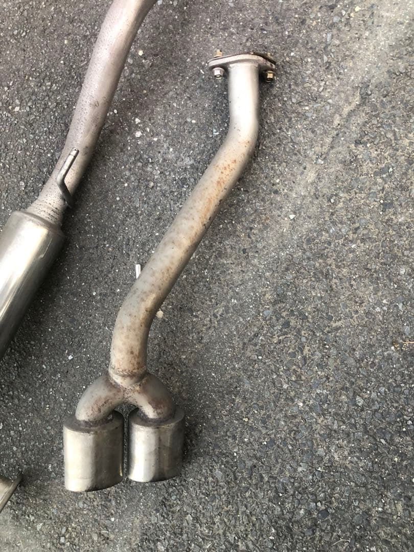 サクシード　プロボックス50系デュアルエンド マフラー