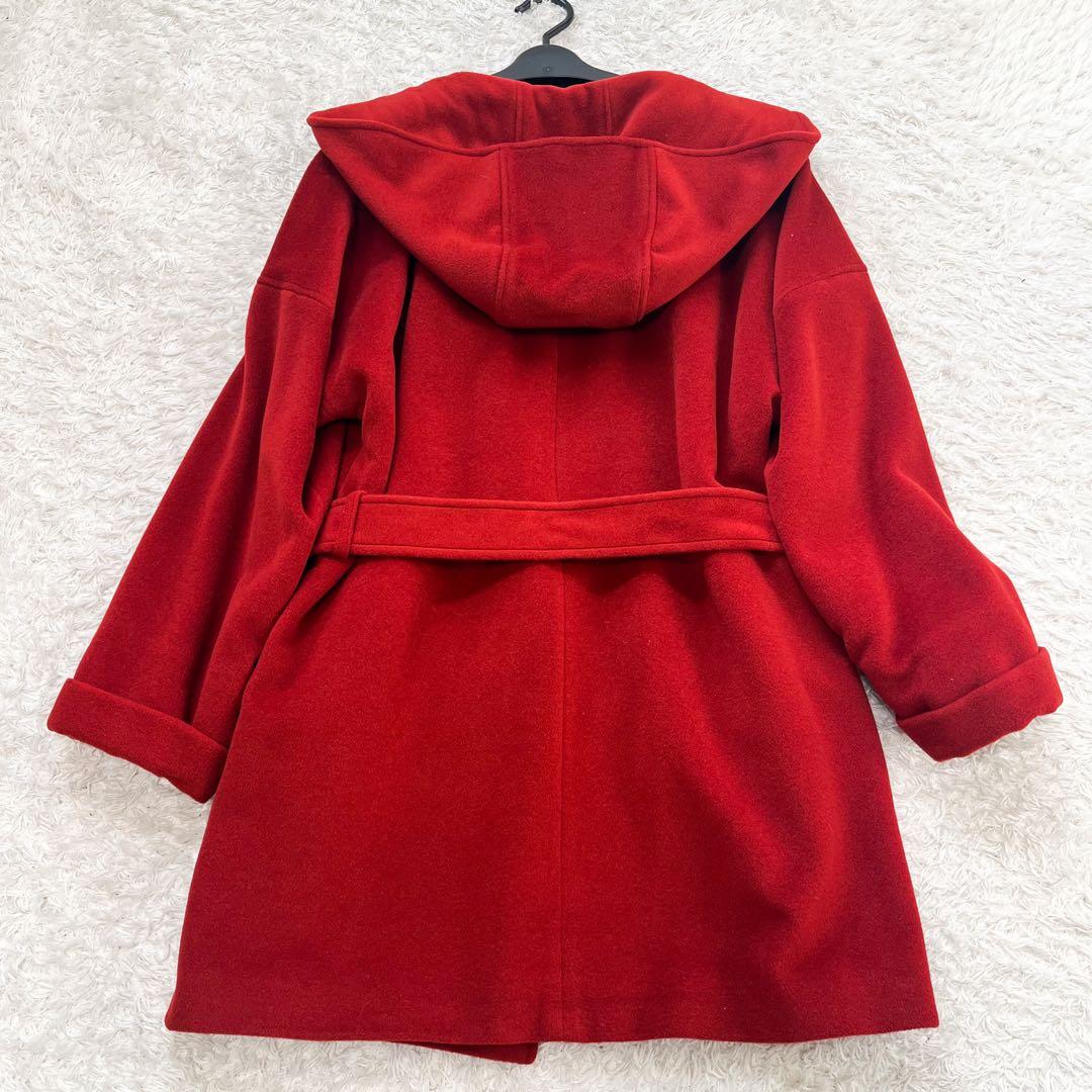 MaxMara フーデッドコート リアルト 女優襟 ベルト フード アンゴラ混