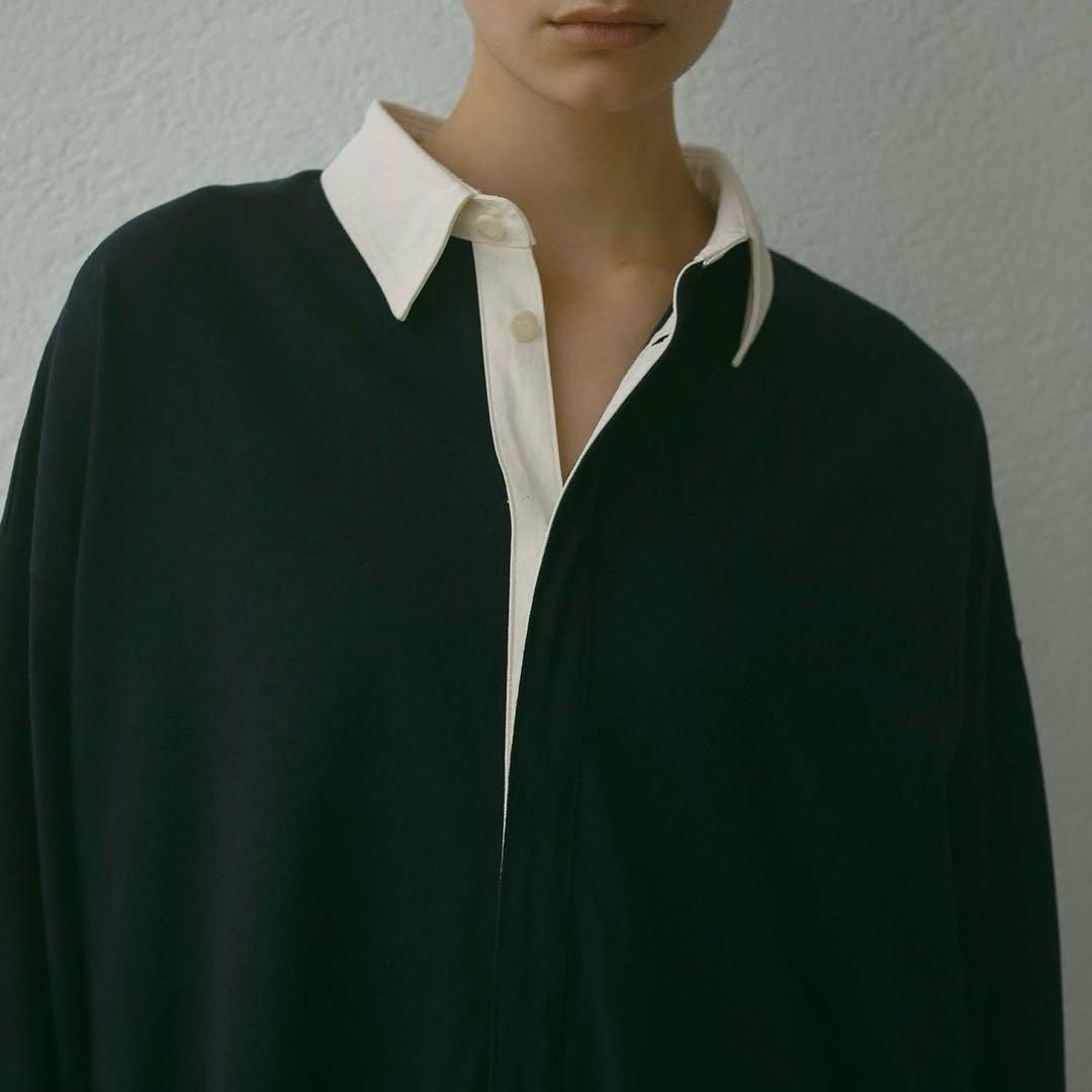 ETRE TOKYO エトレトウキョウ ラガーシャツショートオールインワン S