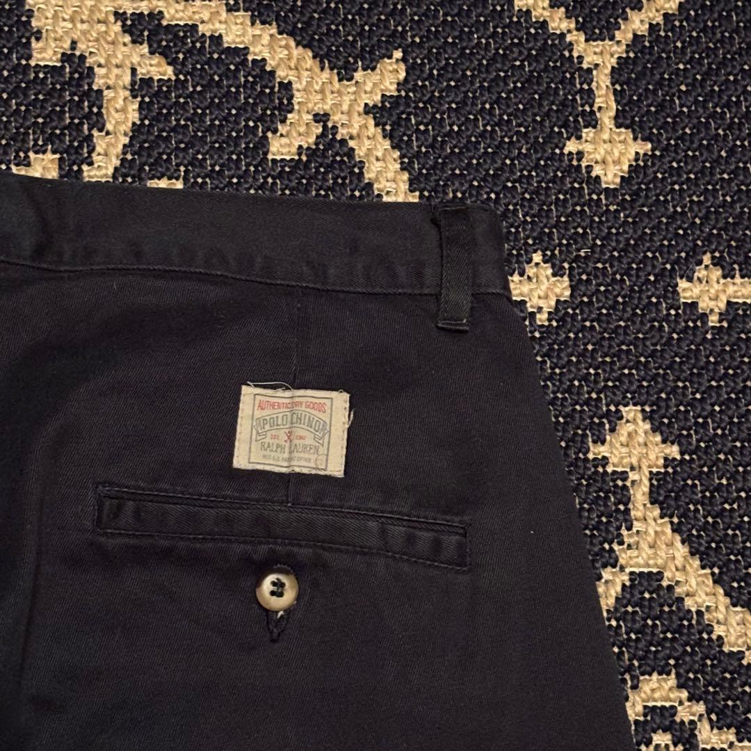 90s Ralph Lauren チノパン ポロチノ 初期タグ ピーチスキン