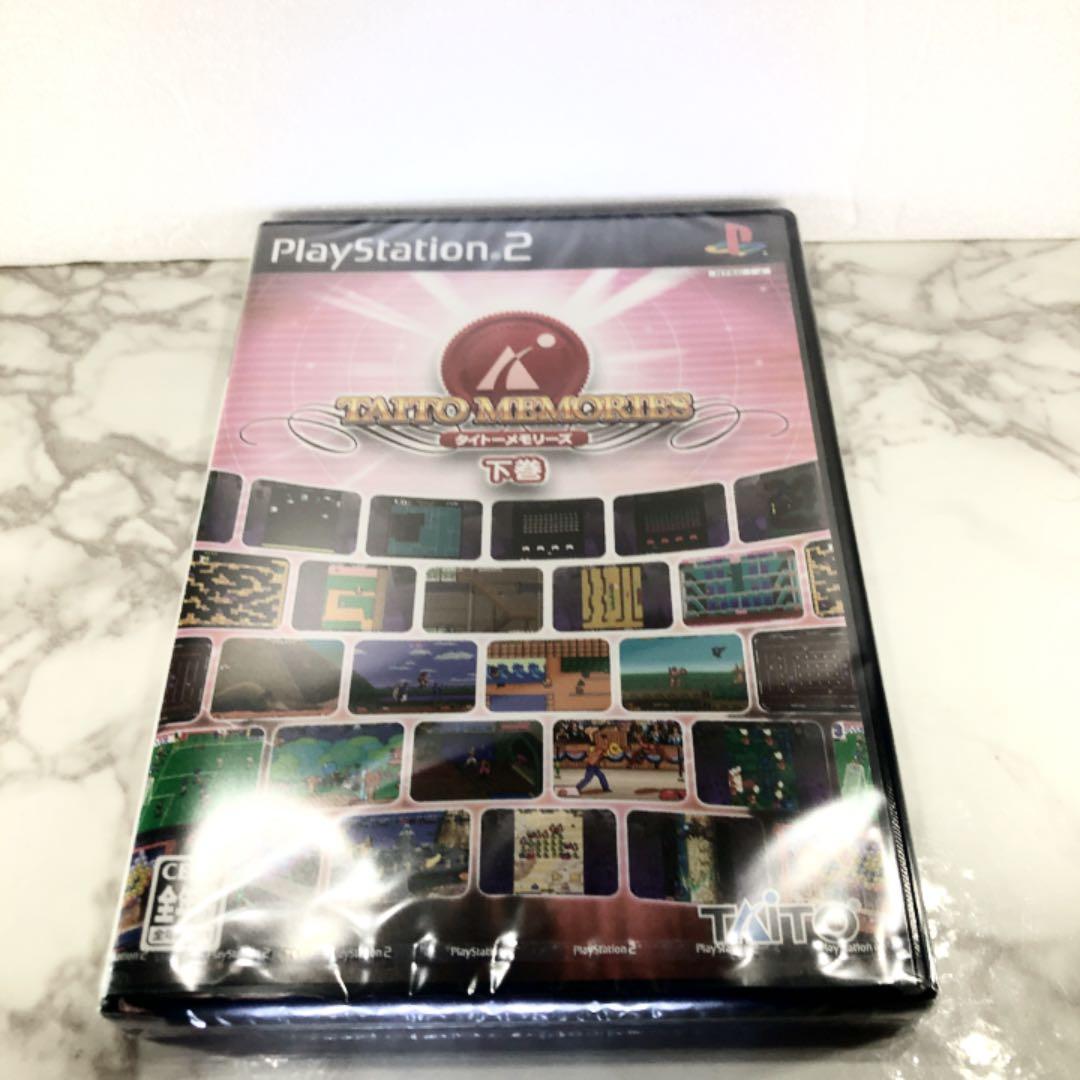 未開封 タイトーメモリーズ 下巻 プレイステーション2 ゲームソフト