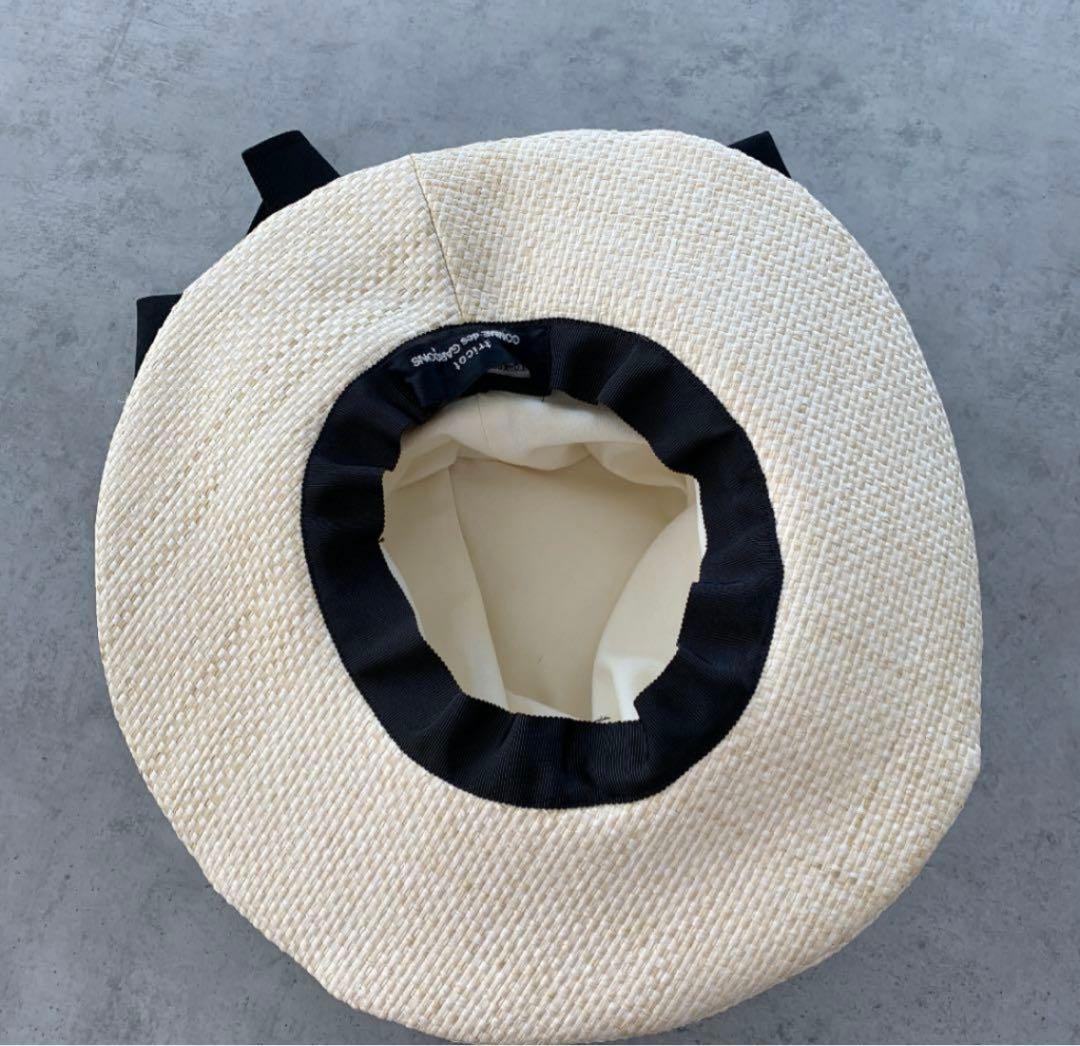 ❤️新品❤️トリココムデギャルソン❤️麦わら帽子❤️