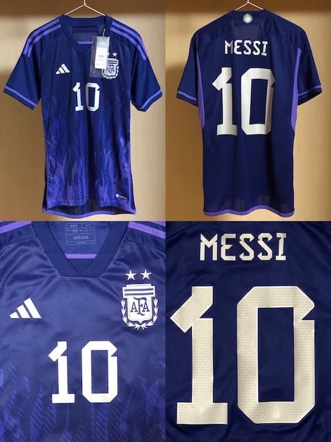 アルゼンチン代表 2022 #10 メッシ Mサイズ ユニフォーム 2枚セット