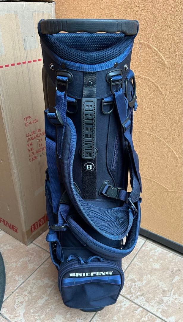 BRIEFING ブリーフィング キャディバッグ CR-4 訳あり中古品