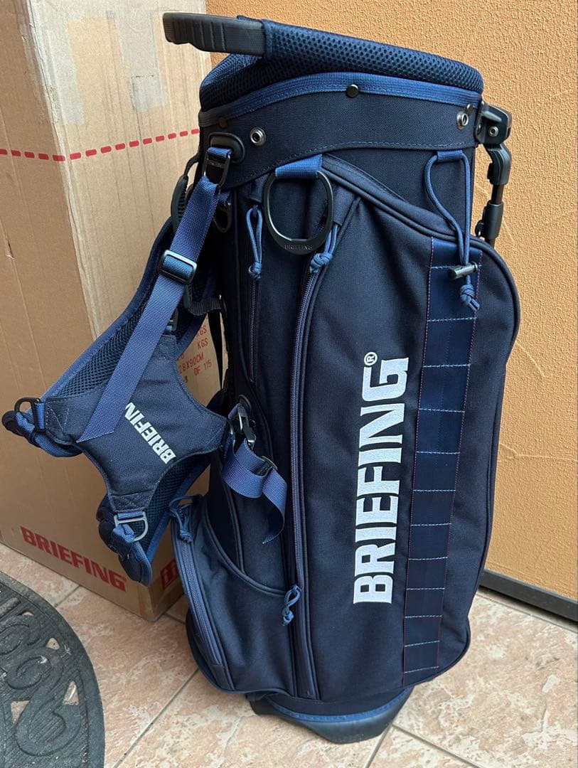 BRIEFING ブリーフィング キャディバッグ CR-4 訳あり中古品
