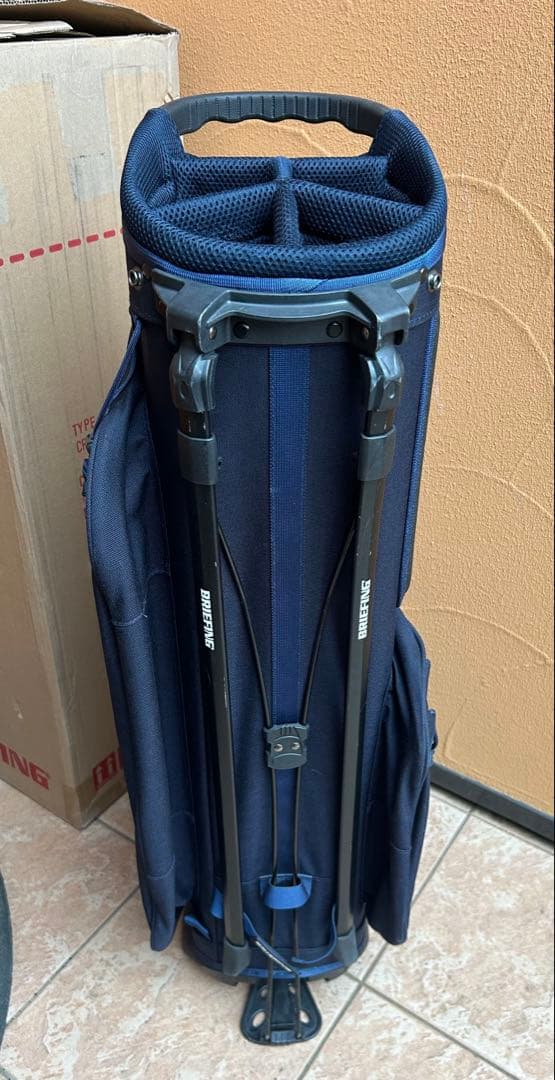 BRIEFING ブリーフィング キャディバッグ CR-4 訳あり中古品