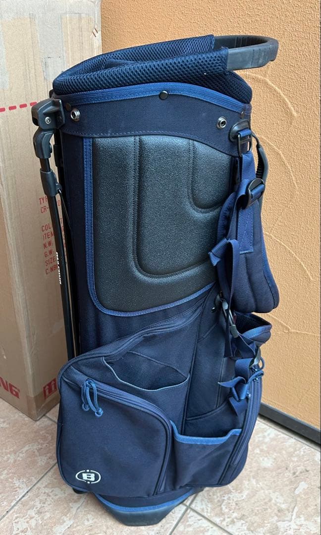 BRIEFING ブリーフィング キャディバッグ CR-4 訳あり中古品