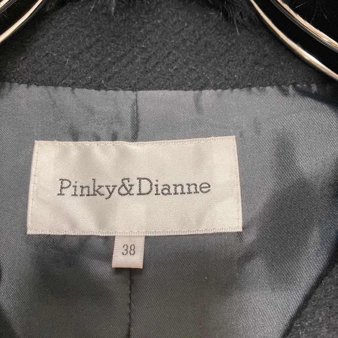 Pinky&Dianne✨ポンチョ　ケープ アンゴラウール　ラビットファー