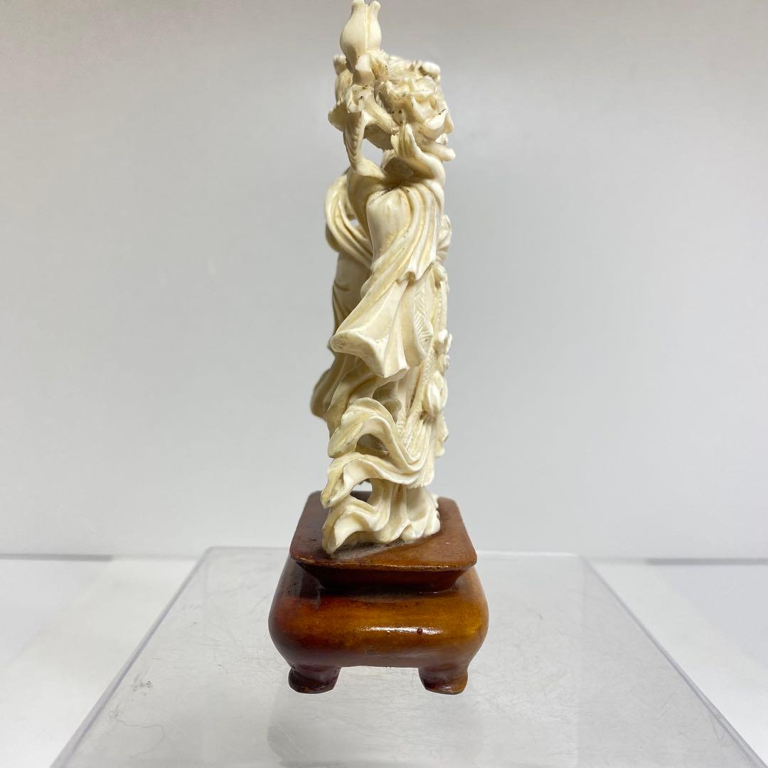 極上　天女　置物　h13.5cm/123g 東K8-0111☆2F タエチ