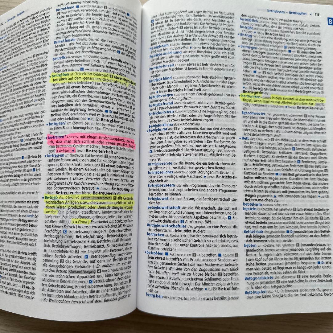 Langenscheidt Großwörterbuch Deutsch