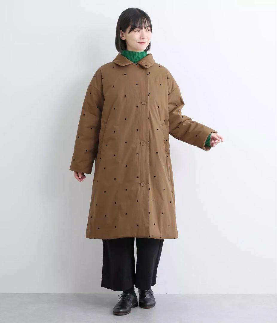 フロッキーpolka 中綿3wayカラーコート