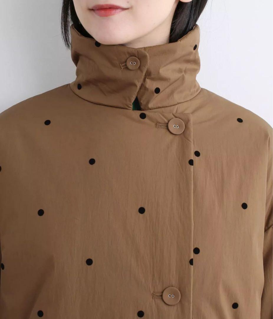 フロッキーpolka 中綿3wayカラーコート