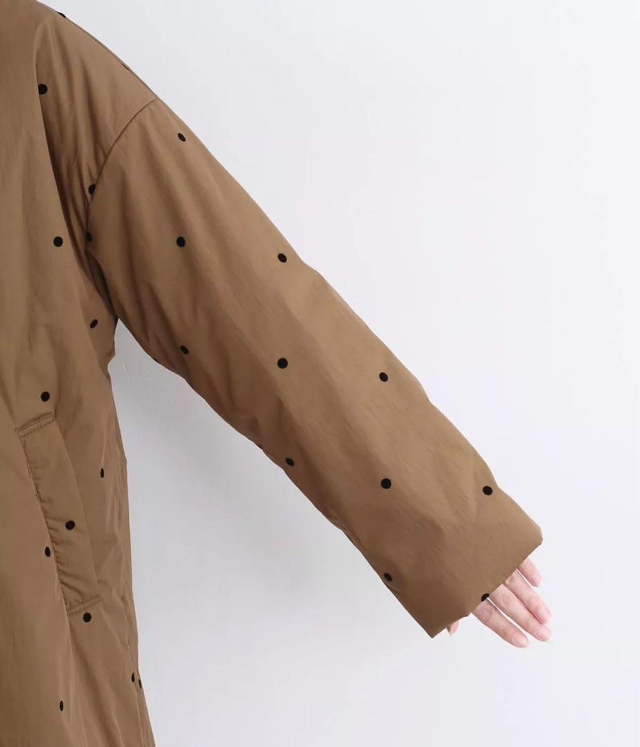 フロッキーpolka 中綿3wayカラーコート