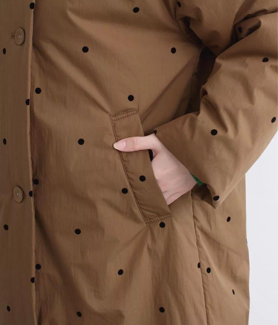 フロッキーpolka 中綿3wayカラーコート