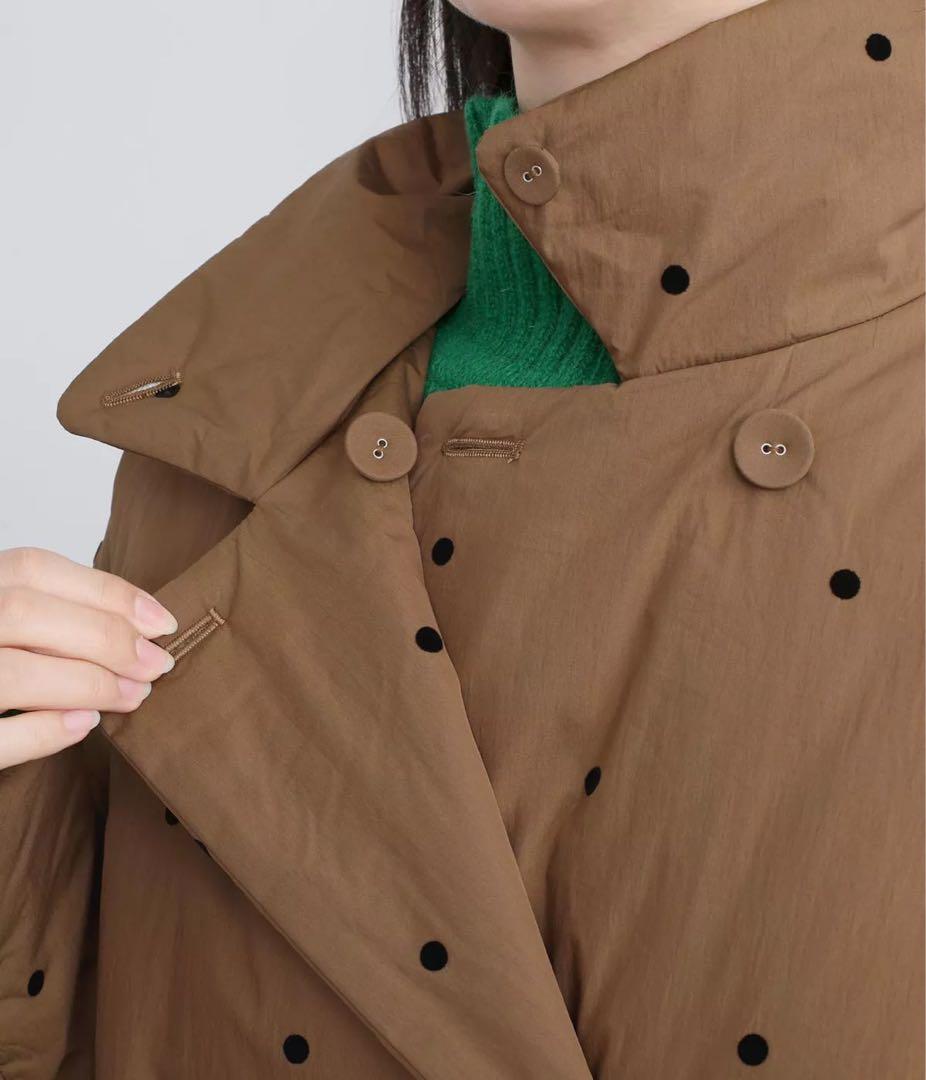 フロッキーpolka 中綿3wayカラーコート