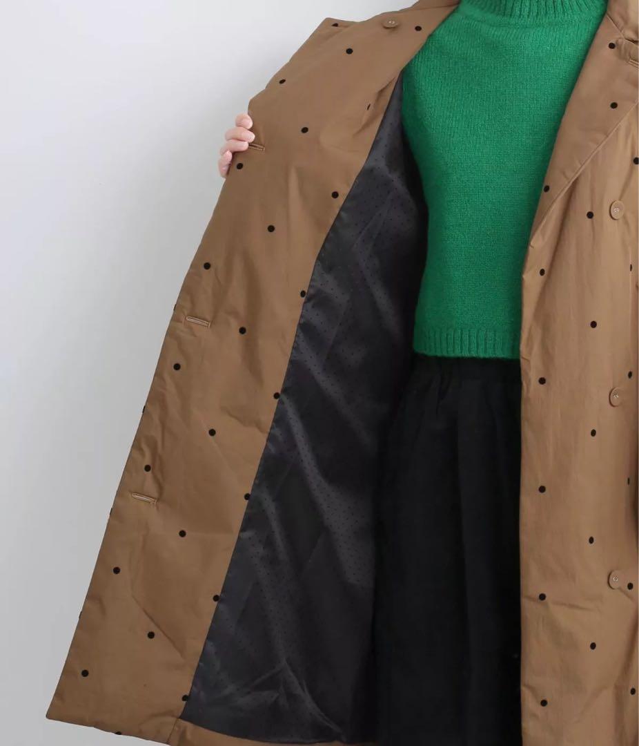 フロッキーpolka 中綿3wayカラーコート