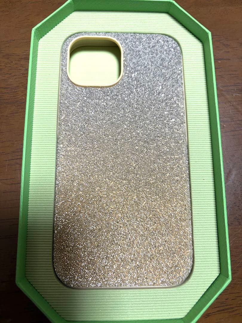 SWAROVSKI iPhone15ケース グラデーション