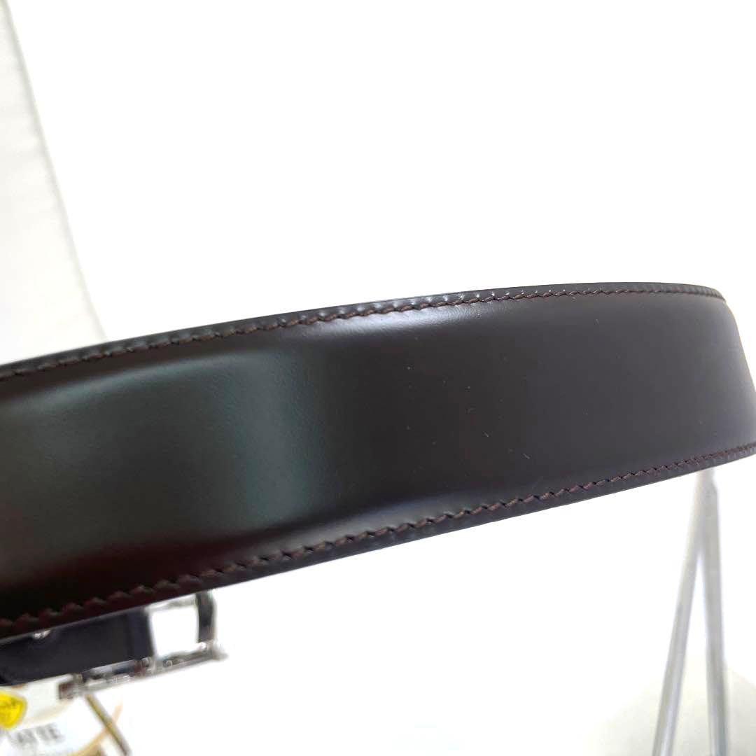 正規 ブルガリ アショーマ ウォッチベゼルバックル ベルト ブラックブラウン