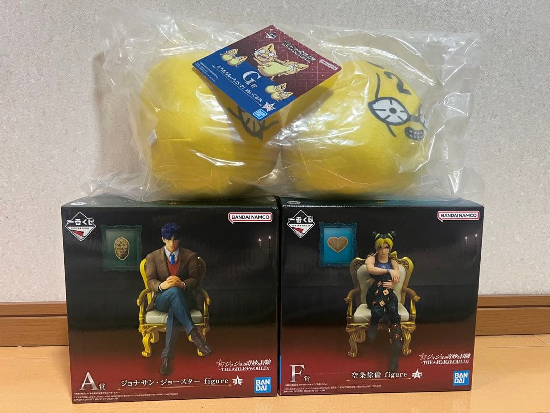 一番くじ ジョジョワールド A賞・F賞フィギュア G賞ピストルズ 新品未開封