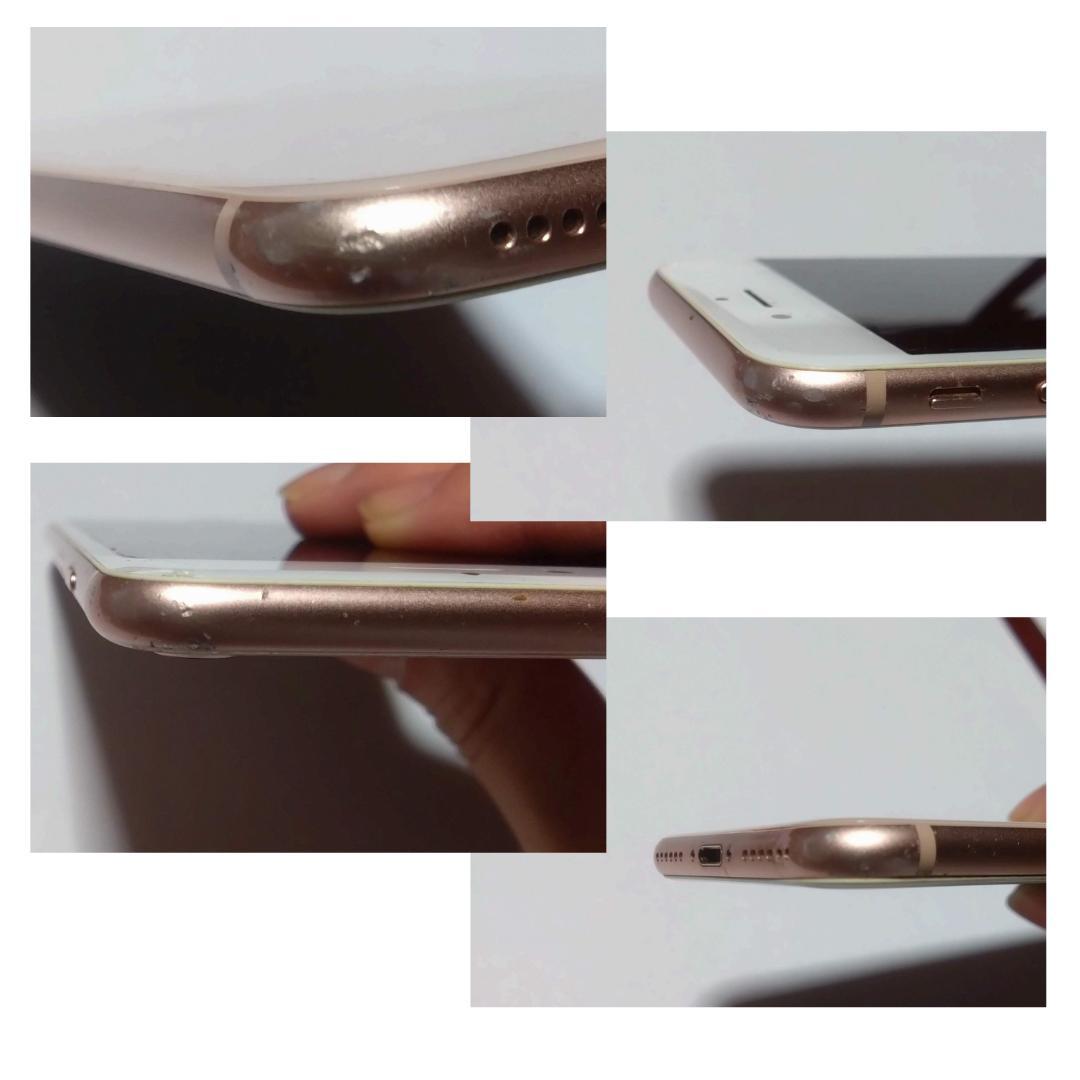 iPhone8 64GB SIMフリー バッテリー80％ 画面割れあり