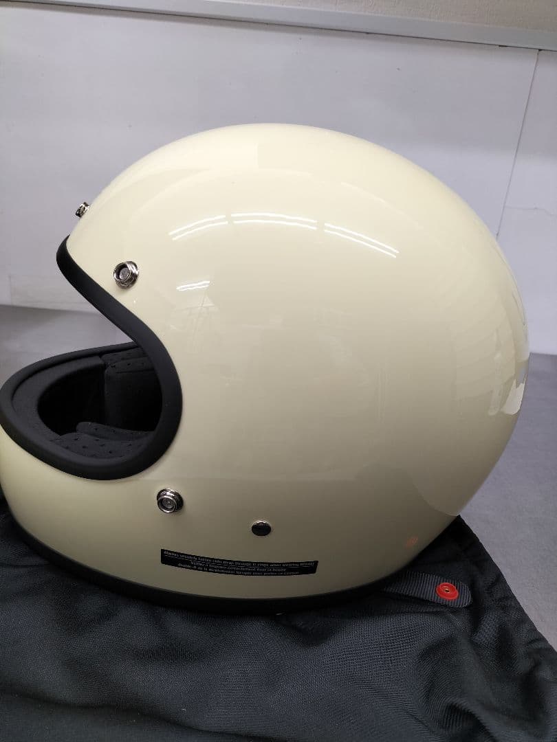 Biltwell フルフェイスヘルメット クリーム