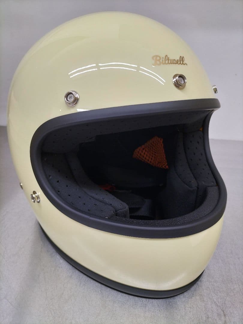 Biltwell フルフェイスヘルメット クリーム
